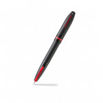 Sheaffer Icon Fountain Pen - Matte Black Lacquer Red PVD Trim - Picture 2
